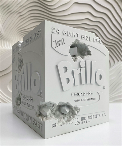 Daniel Arsham - Eroded Brillo Box